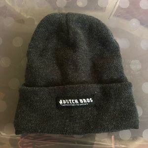 RARE GREY DUTCH BROS BEANIE